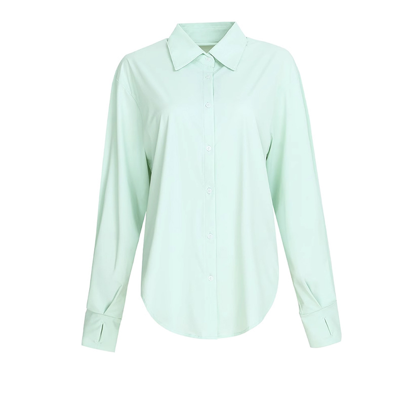 Tops |  Womens Japanese Satin Shirt Clothing Blouses & Shirts