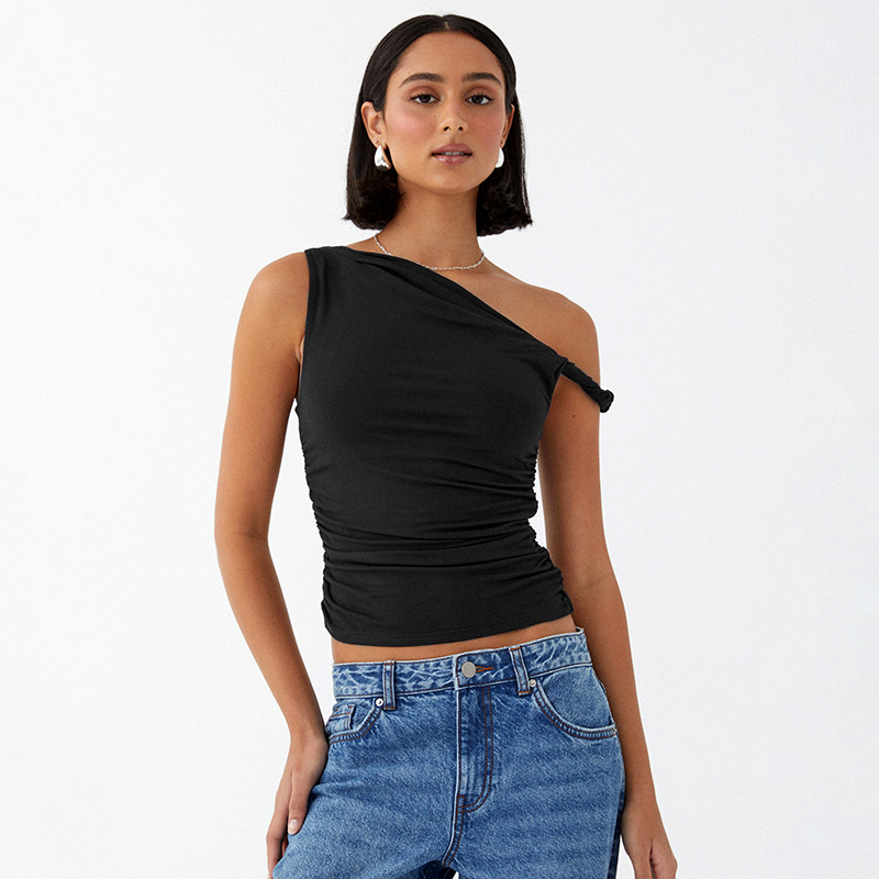 Tops |  Womens Velvet Drape Off-Shoulder Top Clothing Berry