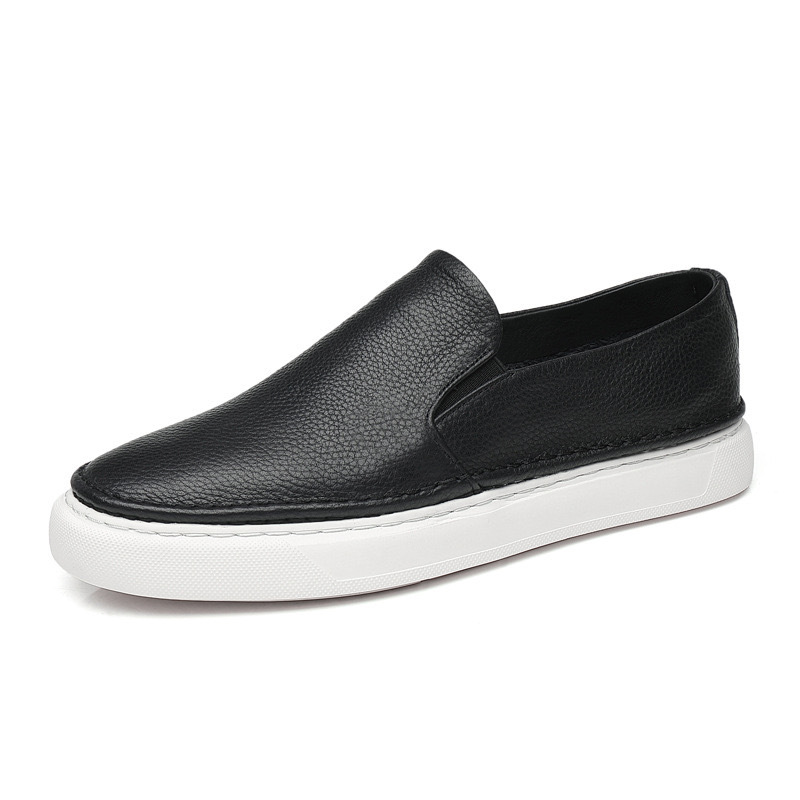 Trainers |  Mens Footwear Leather Georgetown Trainers Mens Black