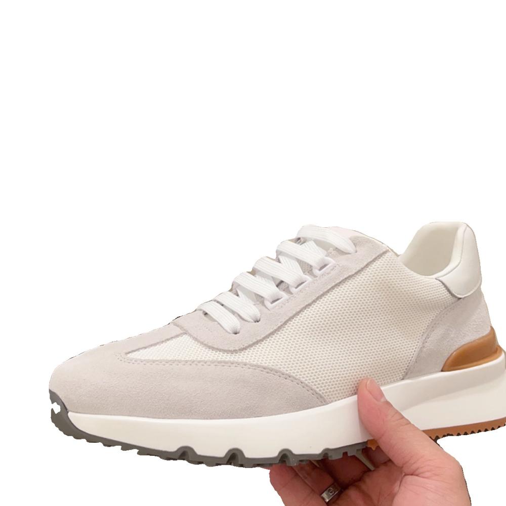 Trainers |  Mens Leather Suede Running Trainers Mens Mens