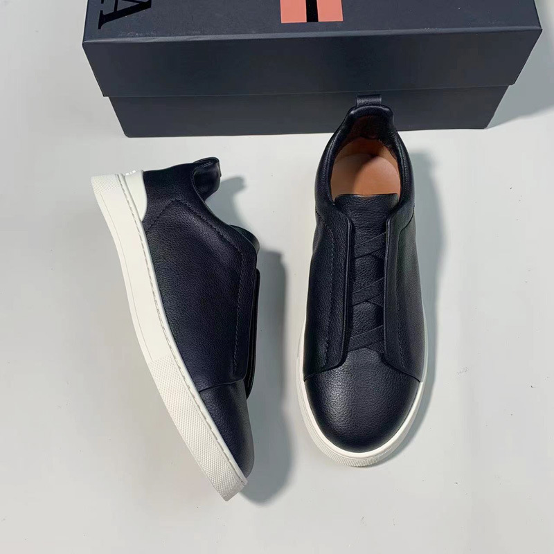 Trainers |  Womens Leather Slip-On Trainers Shoes Trainers