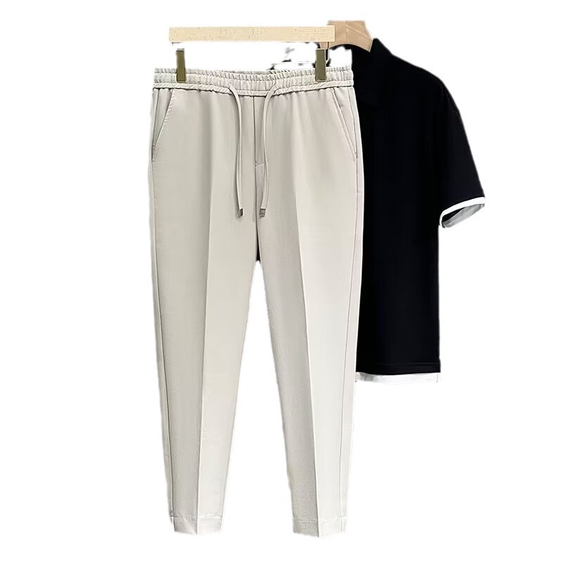 Trousers |  Mens Interlock Jersey Drawstring Joggers Clothing Mens