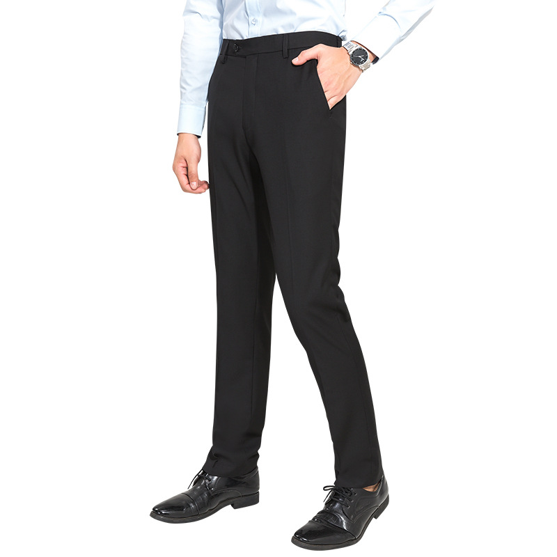 Trousers |  Mens Slim Fit Chinos Clothing Black