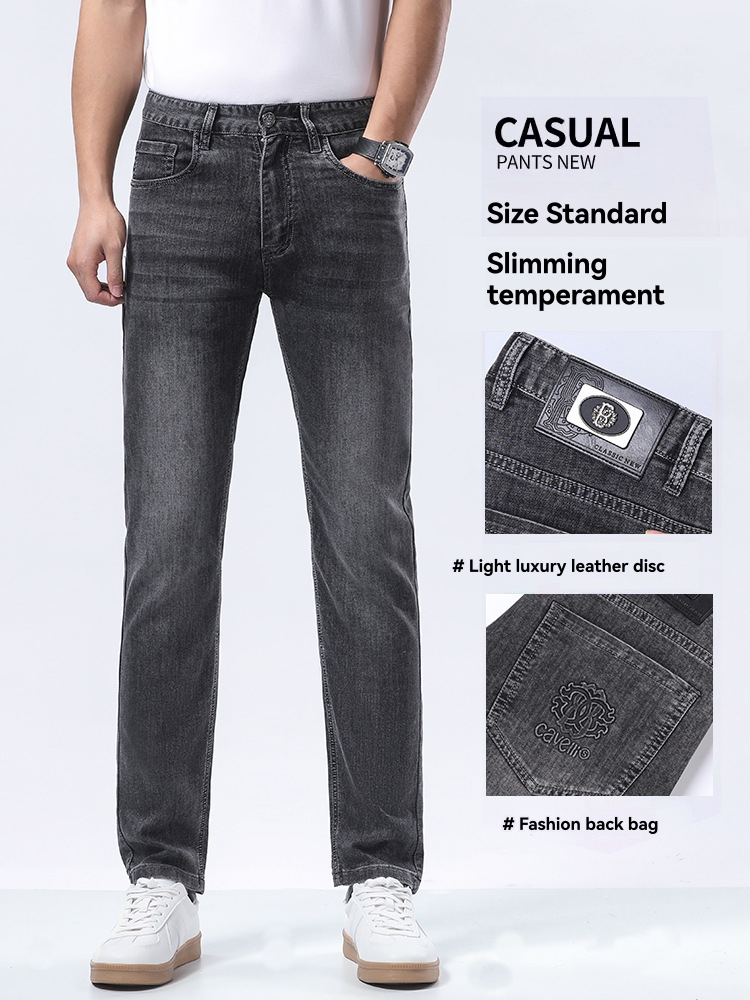 Trousers |  Mens Slim Fit Washed Jeans Clothing Jeans