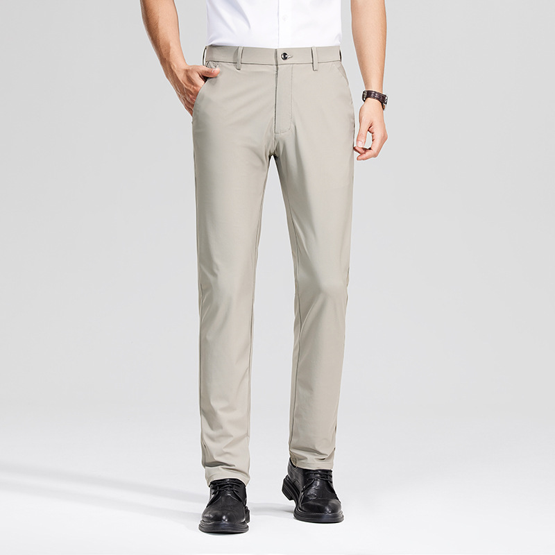 Trousers |  Mens Tapered Stretch Trousers Clothing Mens