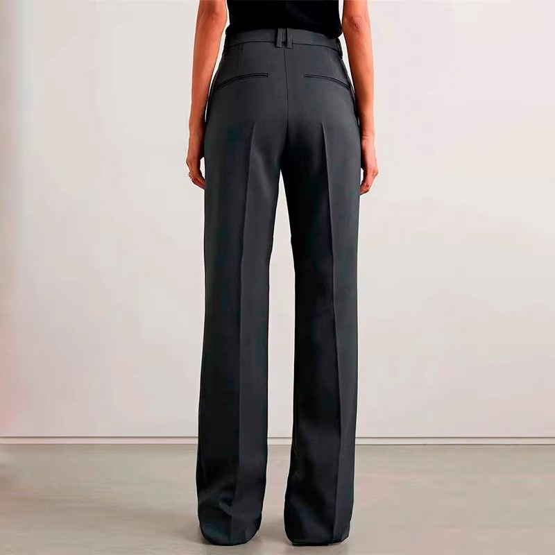 Trousers |  Womens Flared Suit: Trousers Clothing Navy