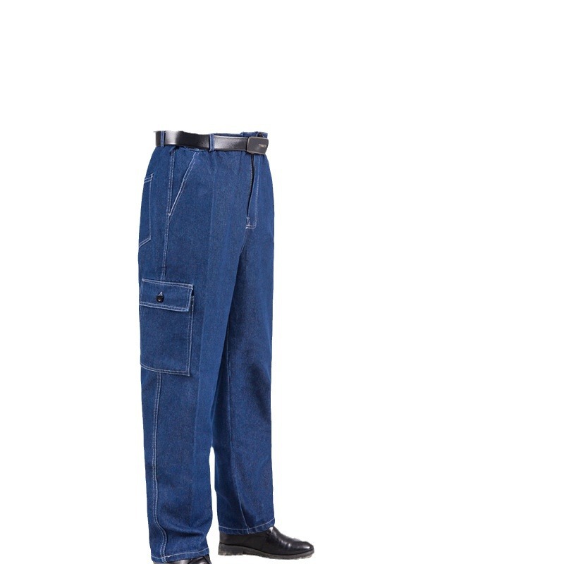 Trousers |  Womens Garment Dyed Utility Tapered Jeans Clothing Dark Blue