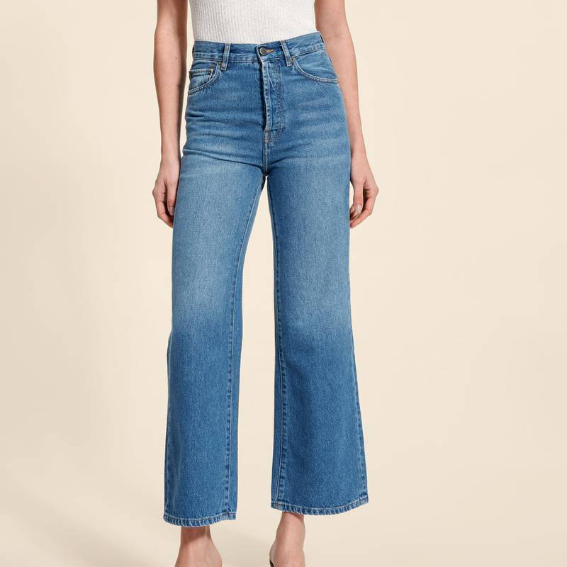 Trousers |  Womens Palazzo Jeans Clothing Jeans