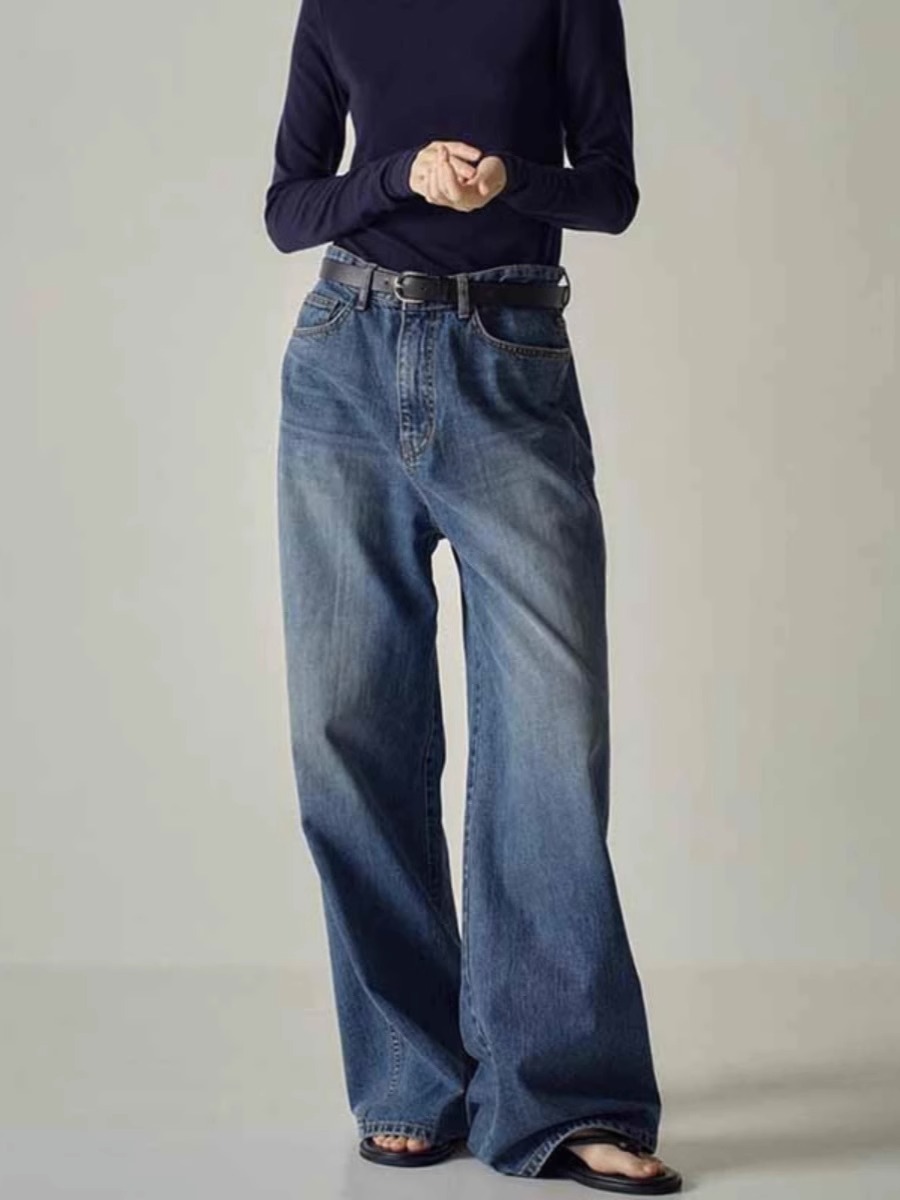 Trousers |  Womens Palazzo Jeans Clothing Jeans