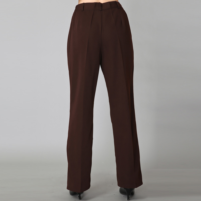 Trousers |  Womens Slim Fit Suit Trousers Clothing Berry