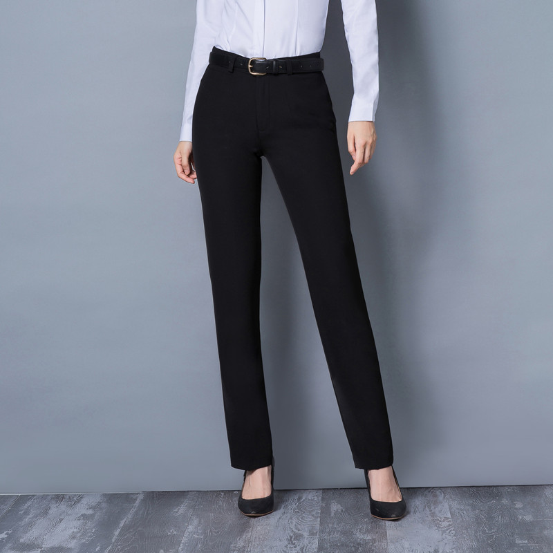 Trousers |  Womens Wool Blend Tapered Suit Trousers Clothing Navy