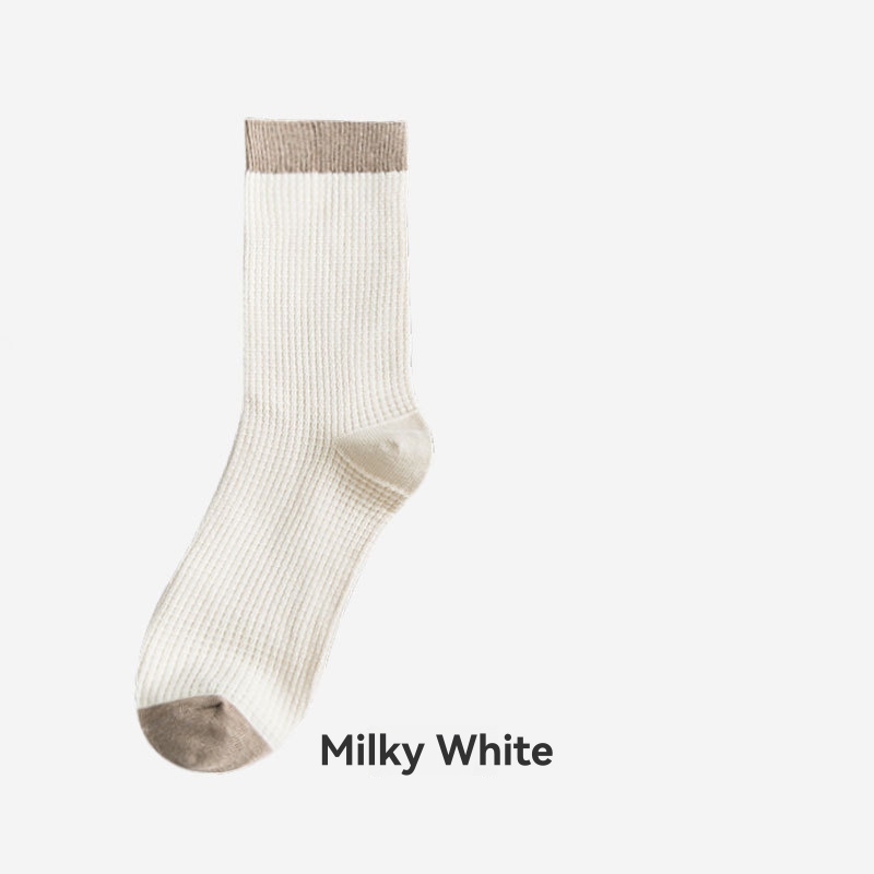 Underwear & Socks |  Mens Wool-Cashmere Blend Ribbed Socks Accessories Mens