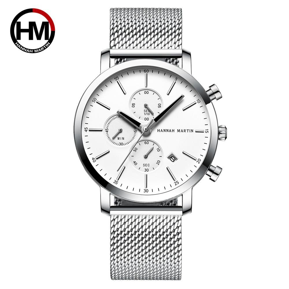 Watches |  Mens Midtown Chronograph Stainless Steel Black Strap Watch Accessories Mens