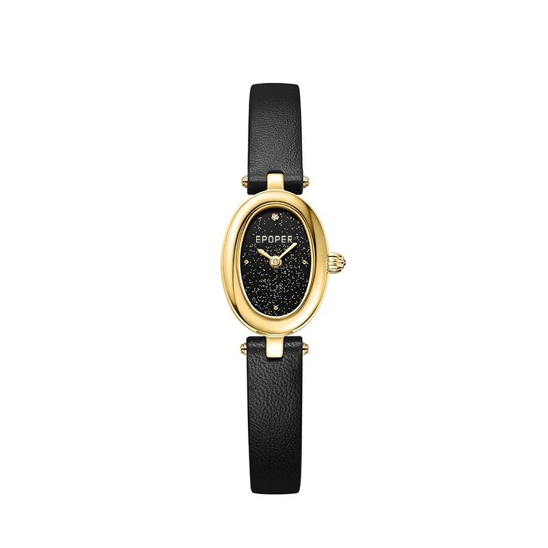 Watches |  Womens Jolyye Black Leather Accessories Watches