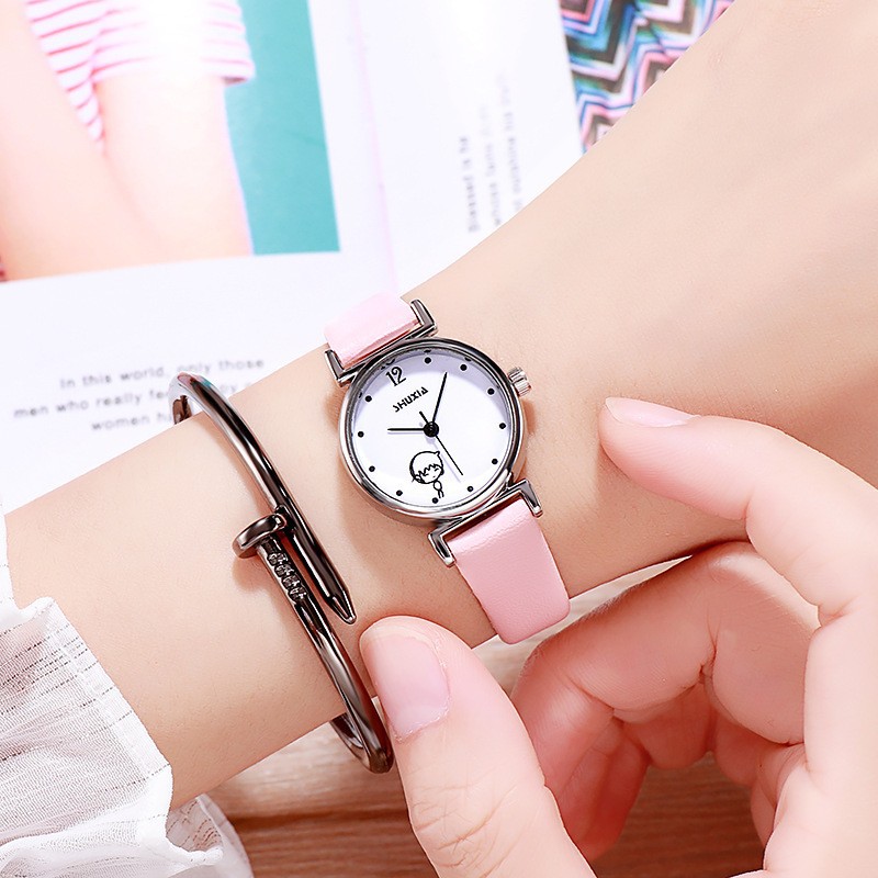 Watches |  Womens Phylipa Moon Blue Leather Watch Accessories Watches