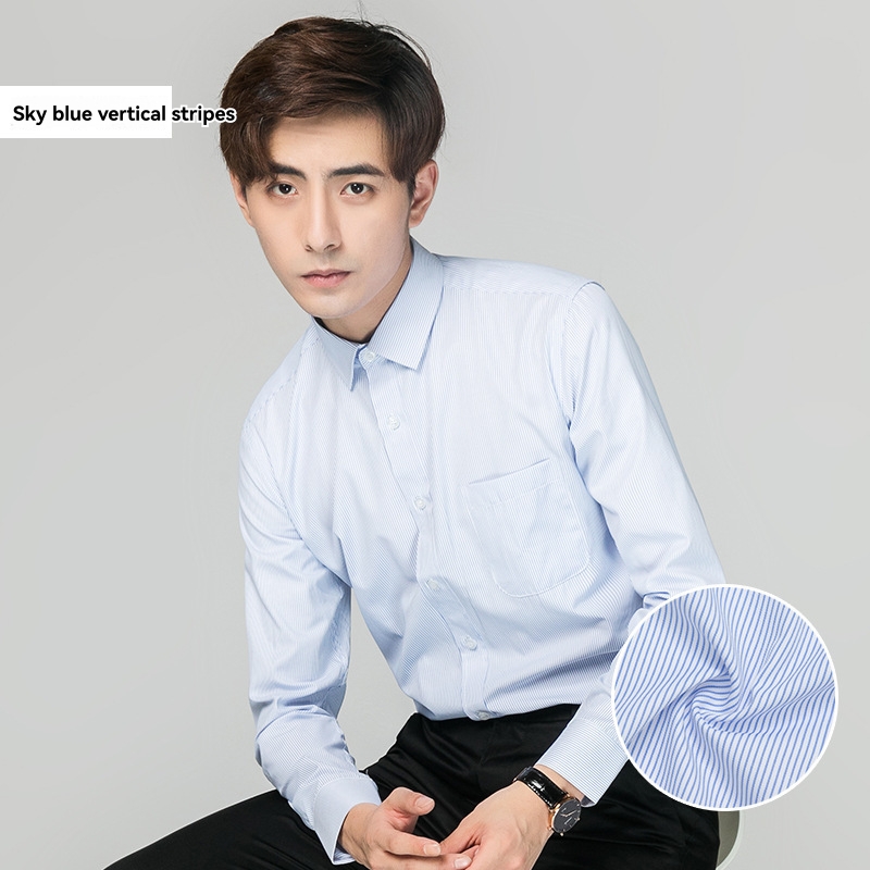 Shirts |  Mens Striped Cutaway Collar Shirt Clothing Mens