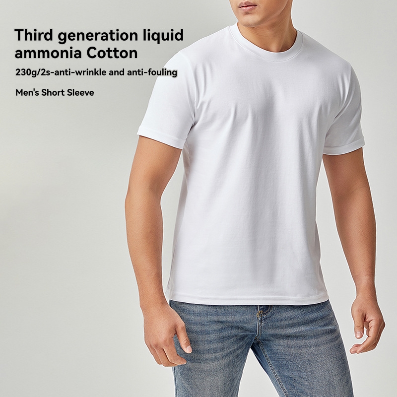 T-Shirts |  Mens Crew Neck T-Shirt Clothing Grey Marl