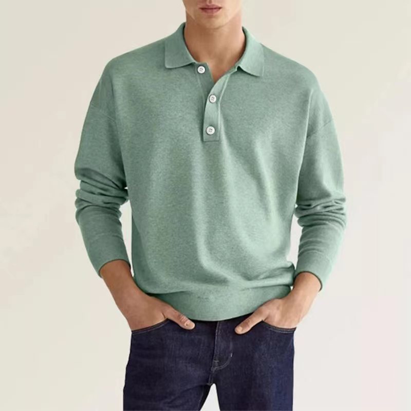 Knitwear |  Mens Merino Wool Polo Shirt Clothing Knitwear